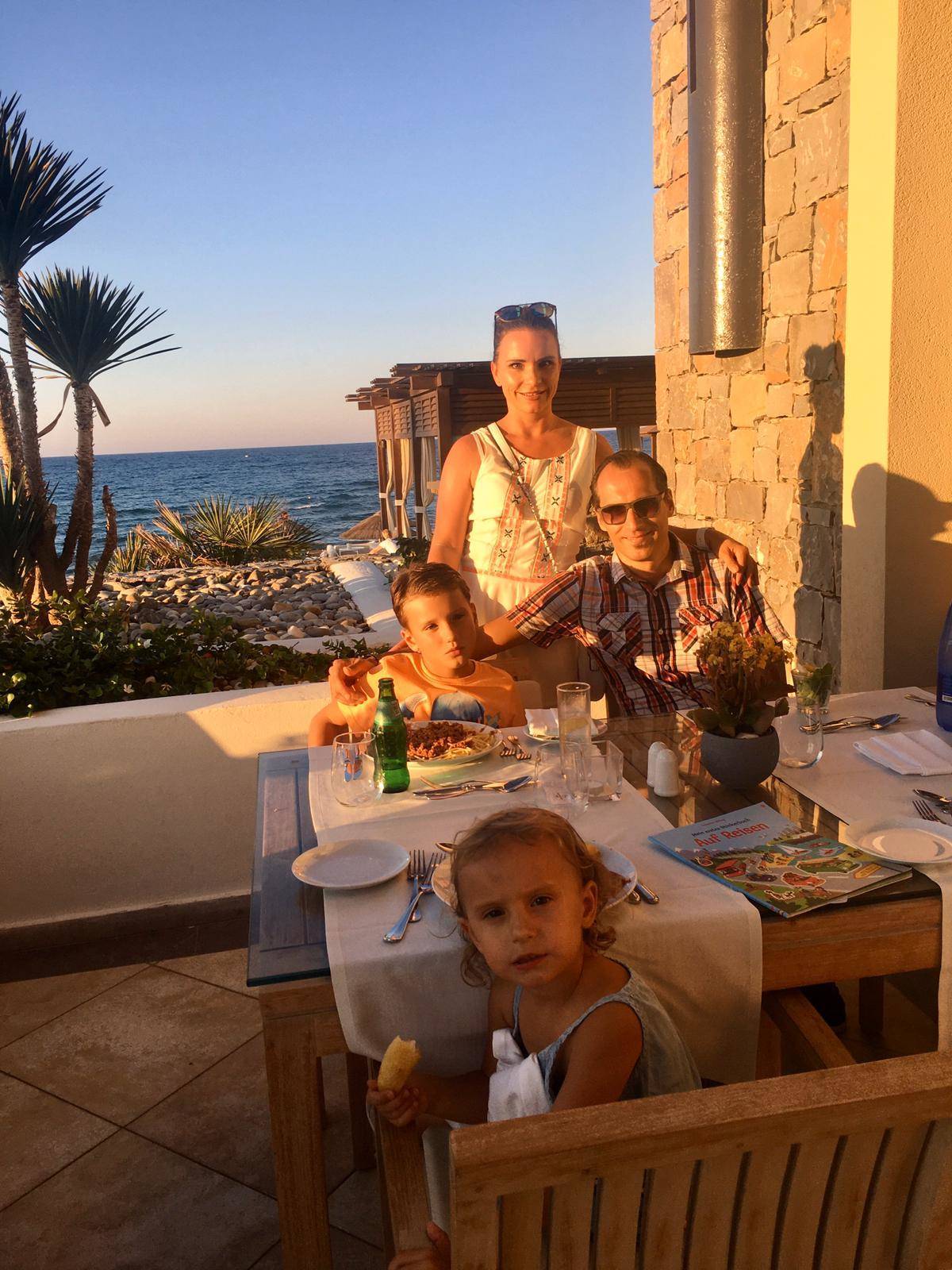 Familienhotel Kreta Abendessen