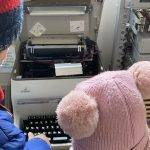 antike Schreibmaschine