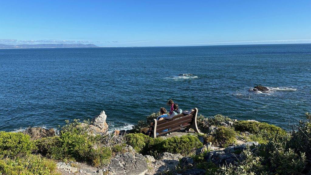 Aussichtspunkt auf das Meer entlang am Cliff Path